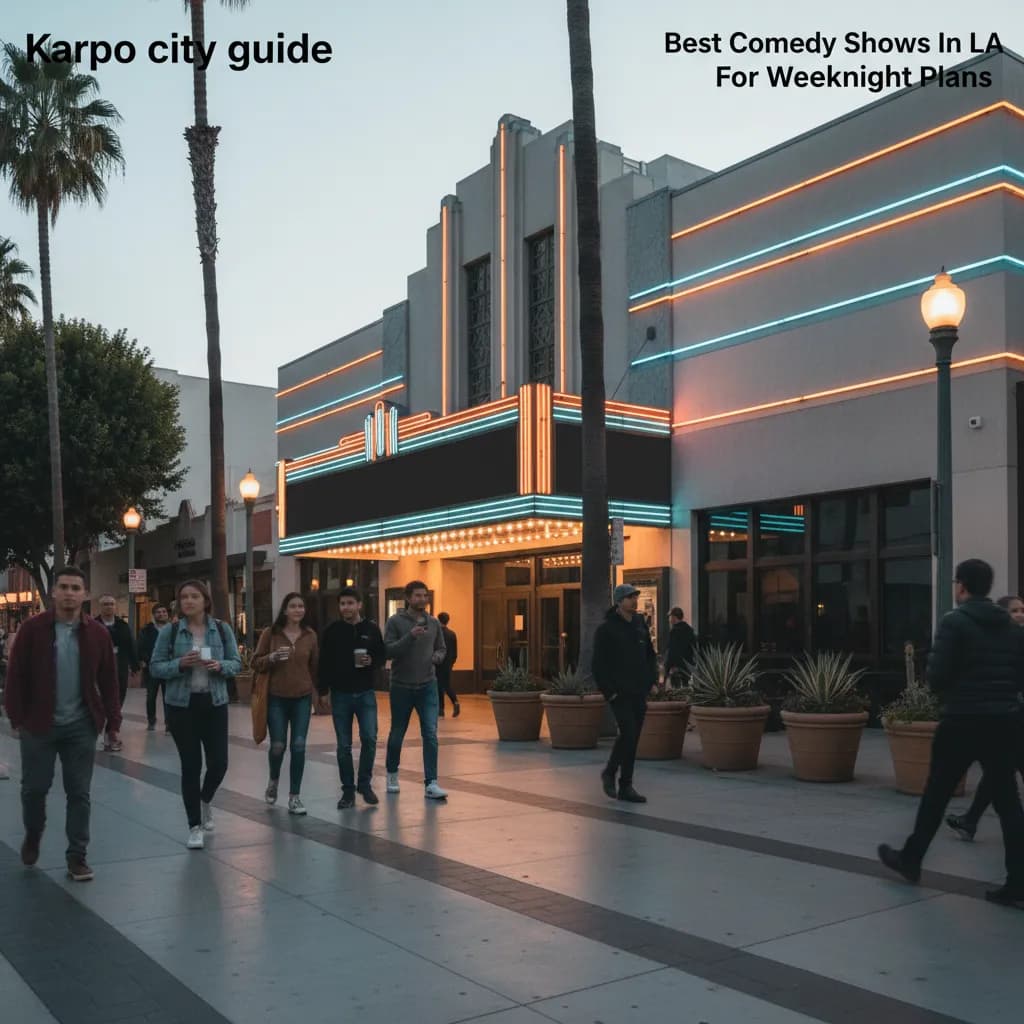 Local route detail for Best Comedy Shows In LA For Weeknight Plans in LA.