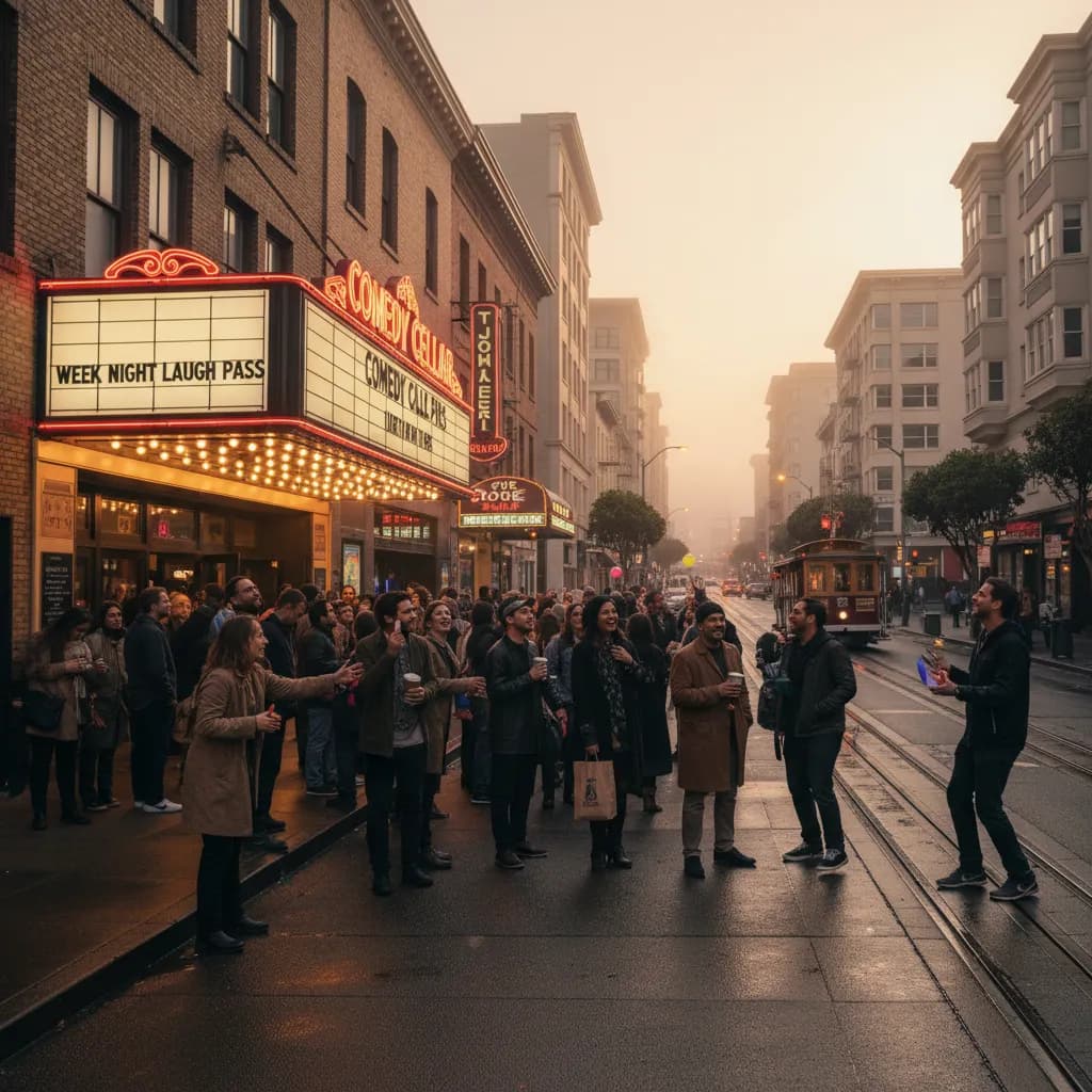 Cover image for Best Comedy Shows In SF For Weeknight Plans in SF.