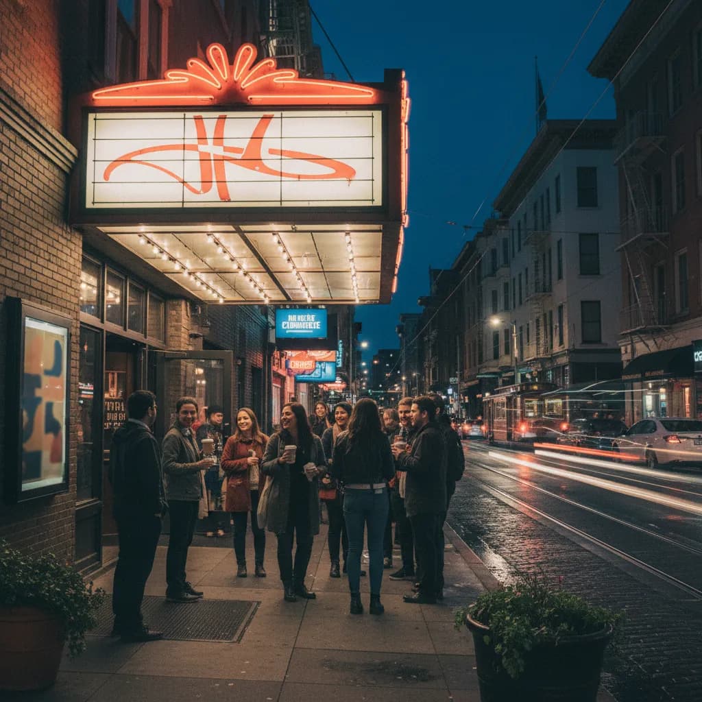 Editorial scene for Best Comedy Shows In SF For Weeknight Plans in SF.