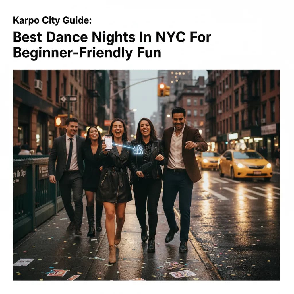 Editorial scene for Best Dance Nights In NYC For Beginner-Friendly Fun in NYC.
