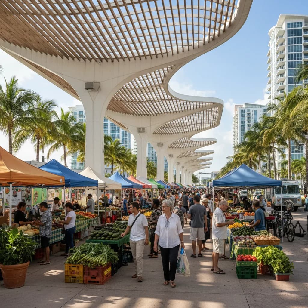 Cover image for Best Farmers Markets In Miami For Weekend Mornings in Miami.