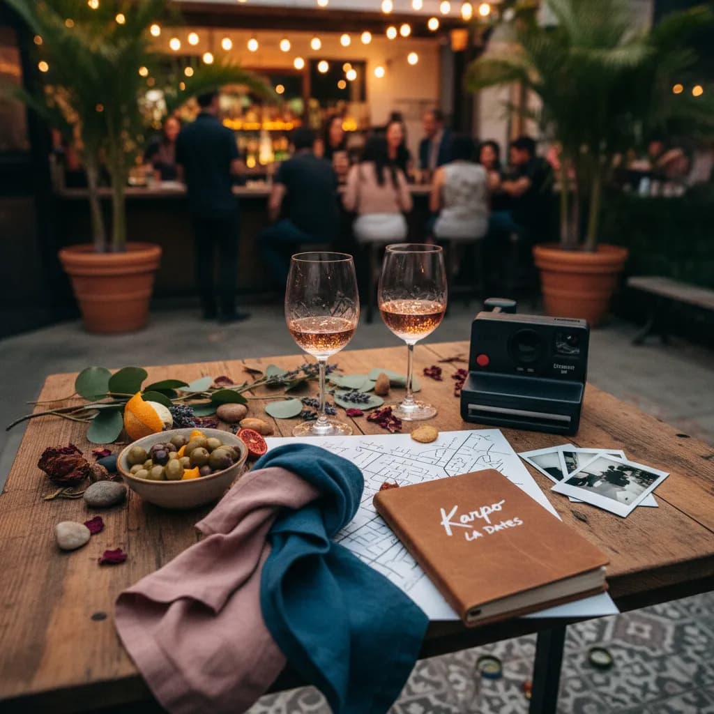 Local route detail for Best First Date Bars In LA This Week in LA.
