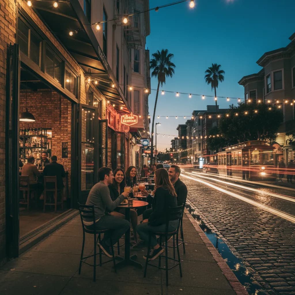 Local route detail for Best First Date Bars In SF This Week in SF.