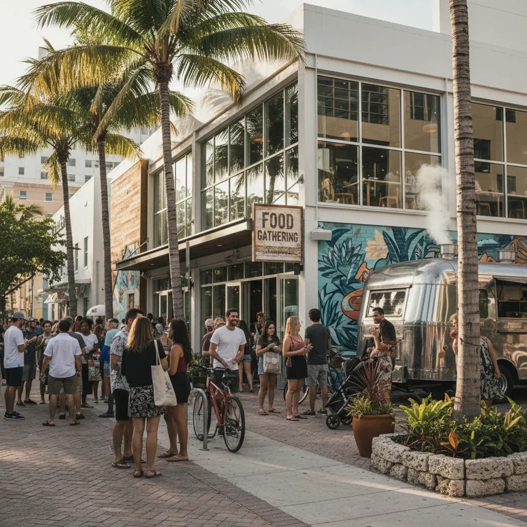 Local route detail for Best Food Halls In Miami For Easy Group Plans in Miami.