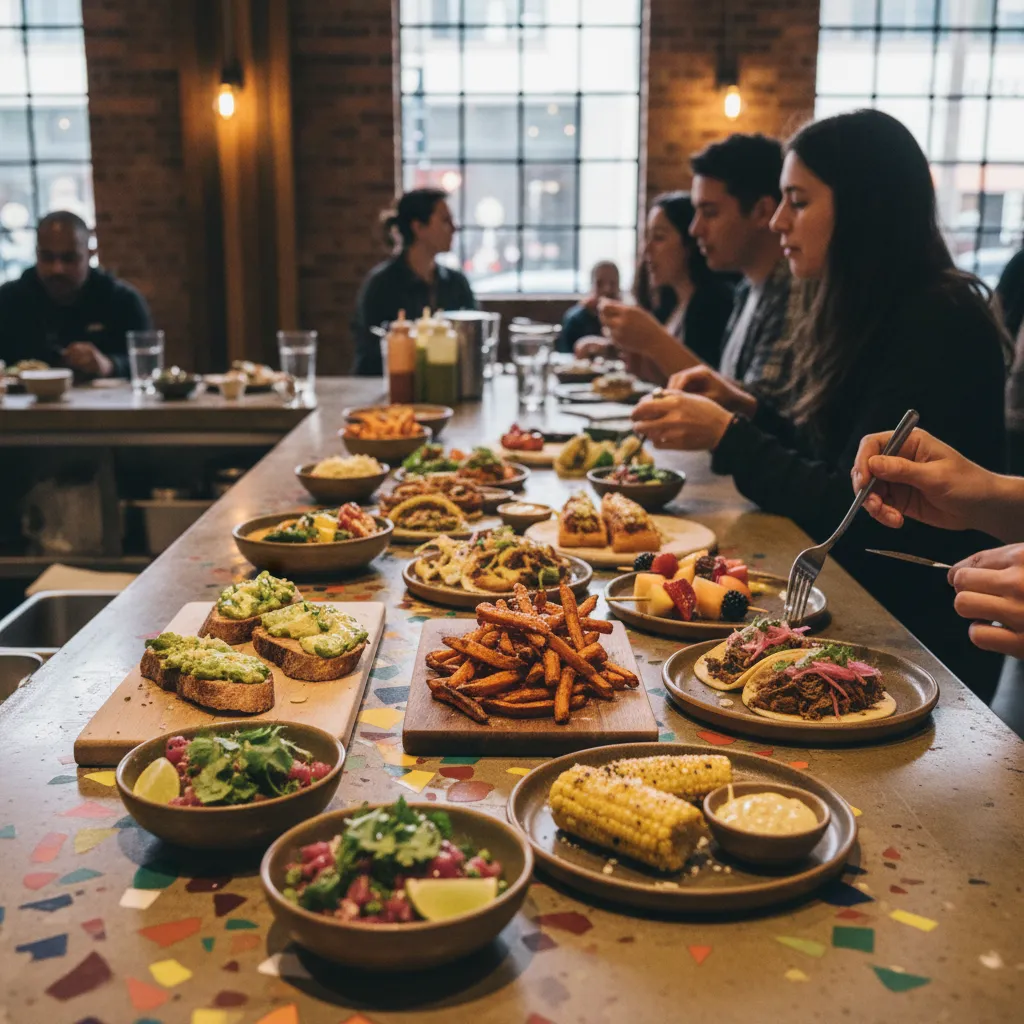 Editorial scene for Best Food Markets In LA For Casual Weekend Grazing in LA.