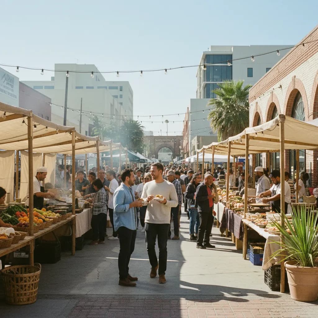 Local route detail for Best Food Markets In LA For Casual Weekend Grazing in LA.