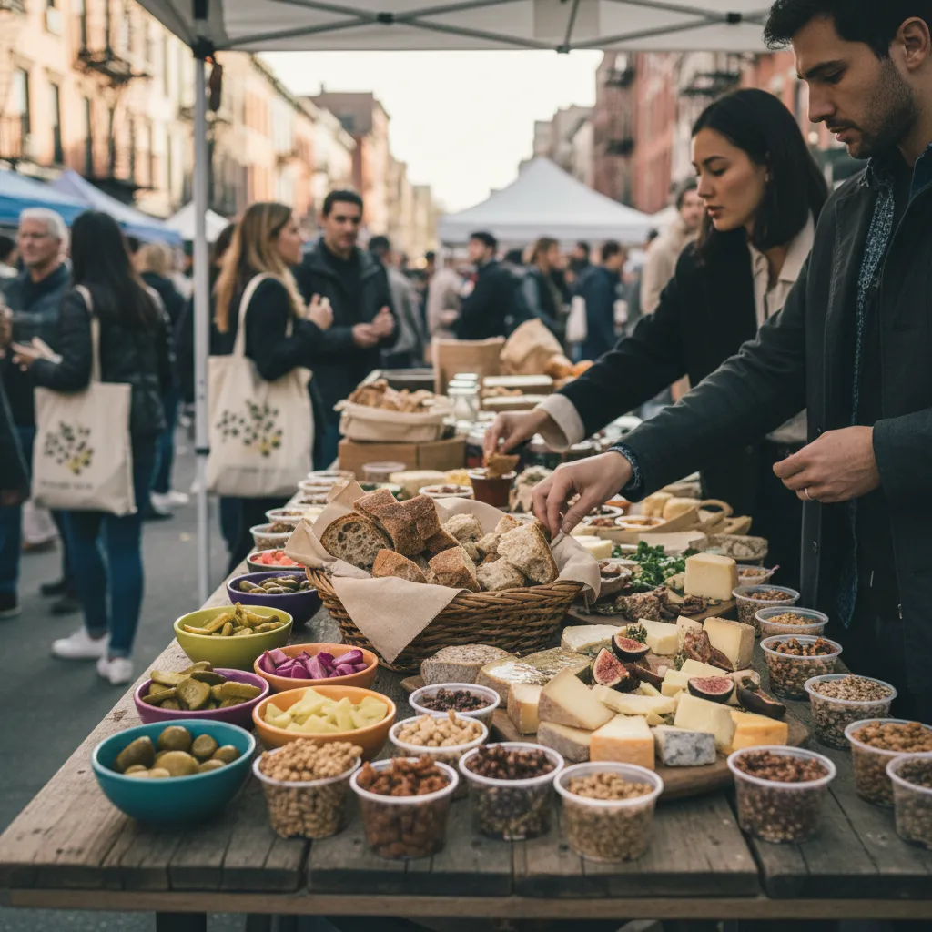 Local route detail for Best Food Markets In NYC For Casual Weekend Grazing in NYC.