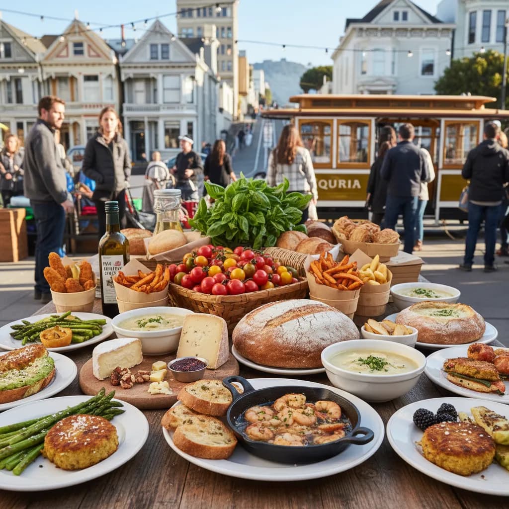 Local route detail for Best Food Markets In SF For Casual Weekend Grazing in SF.