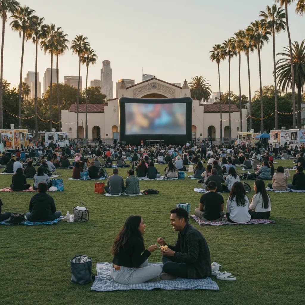 Cover image for Best Free Outdoor Movies In LA This August in LA.
