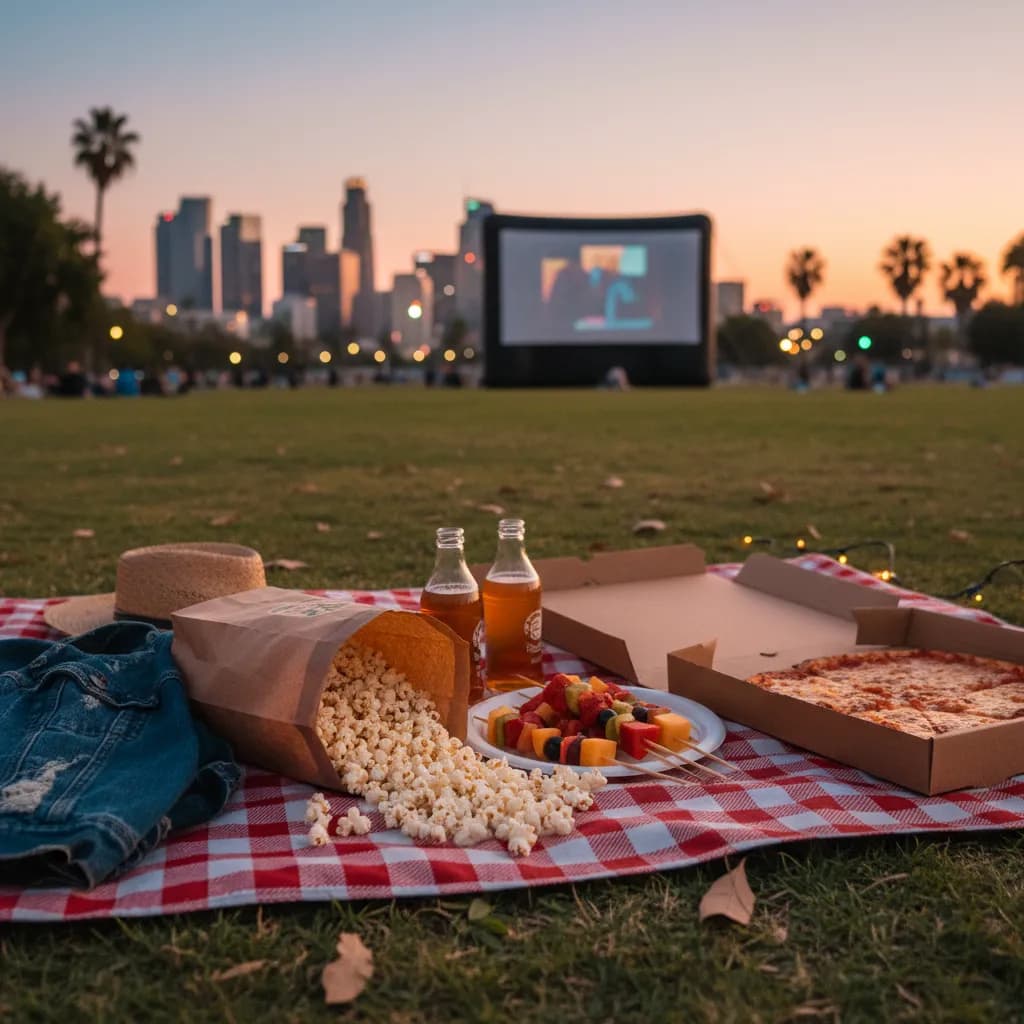 Local route detail for Best Free Outdoor Movies In LA This August in LA.