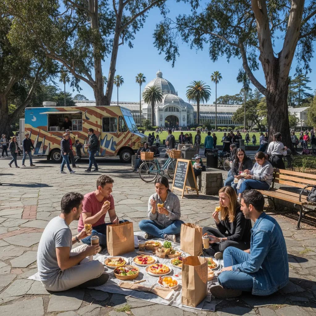 Cover image for Best Golden Gate Park Plans With Food Stops in SF.