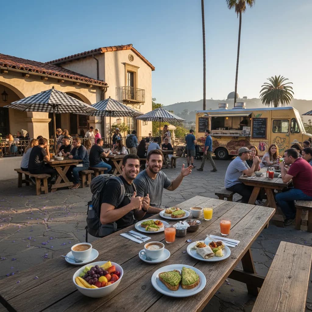 Local route detail for Best Griffith Park Plans With Food Stops in LA.