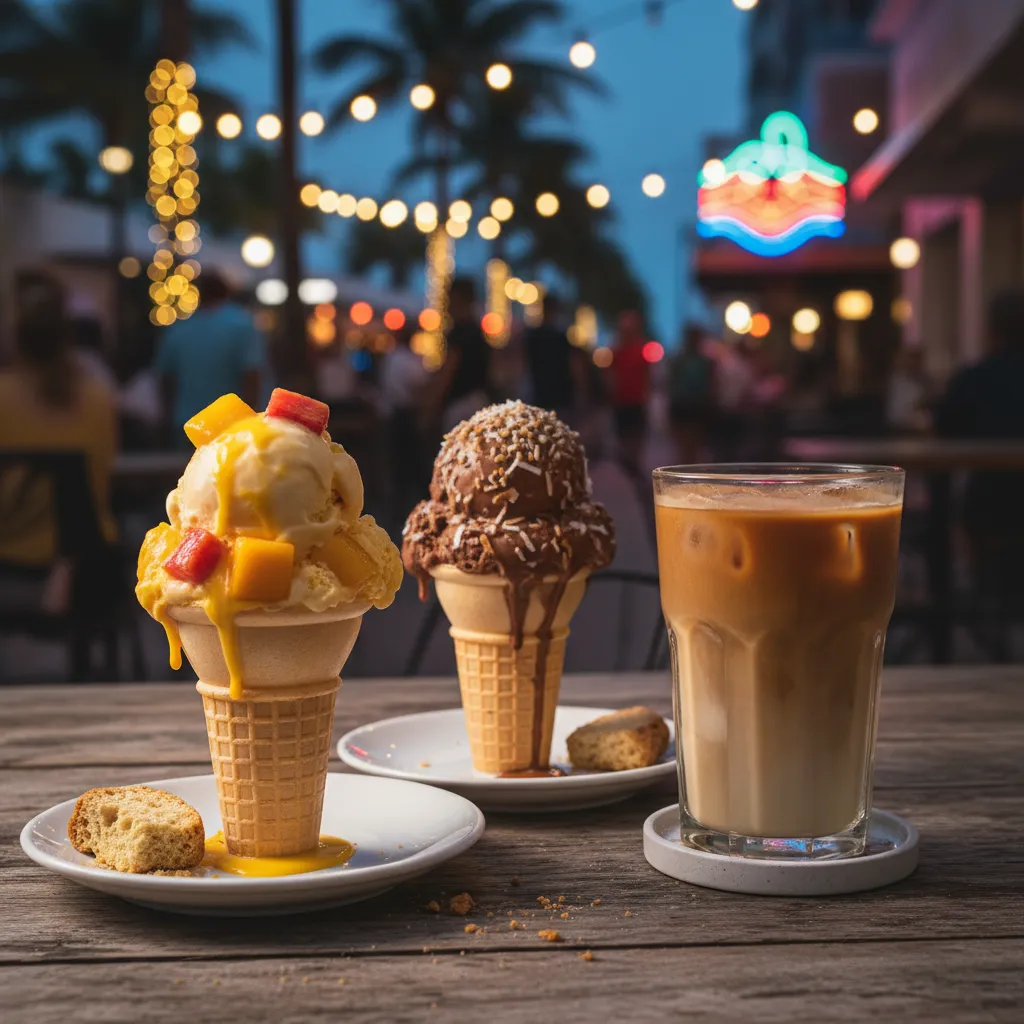 Local route detail for Best Ice Cream In Miami After Sunset Walks in Miami.