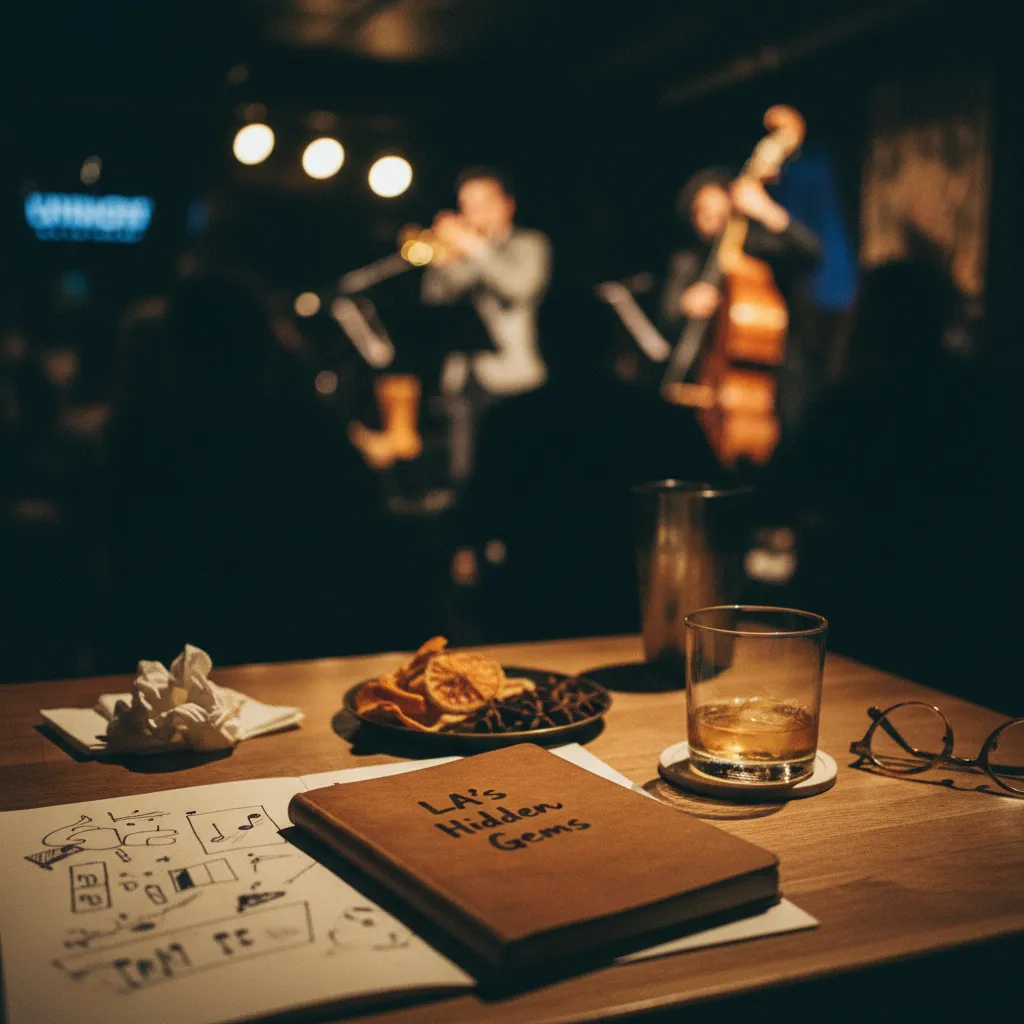 Local route detail for Best Jazz Bars In LA For Low-Cover Live Music in LA.