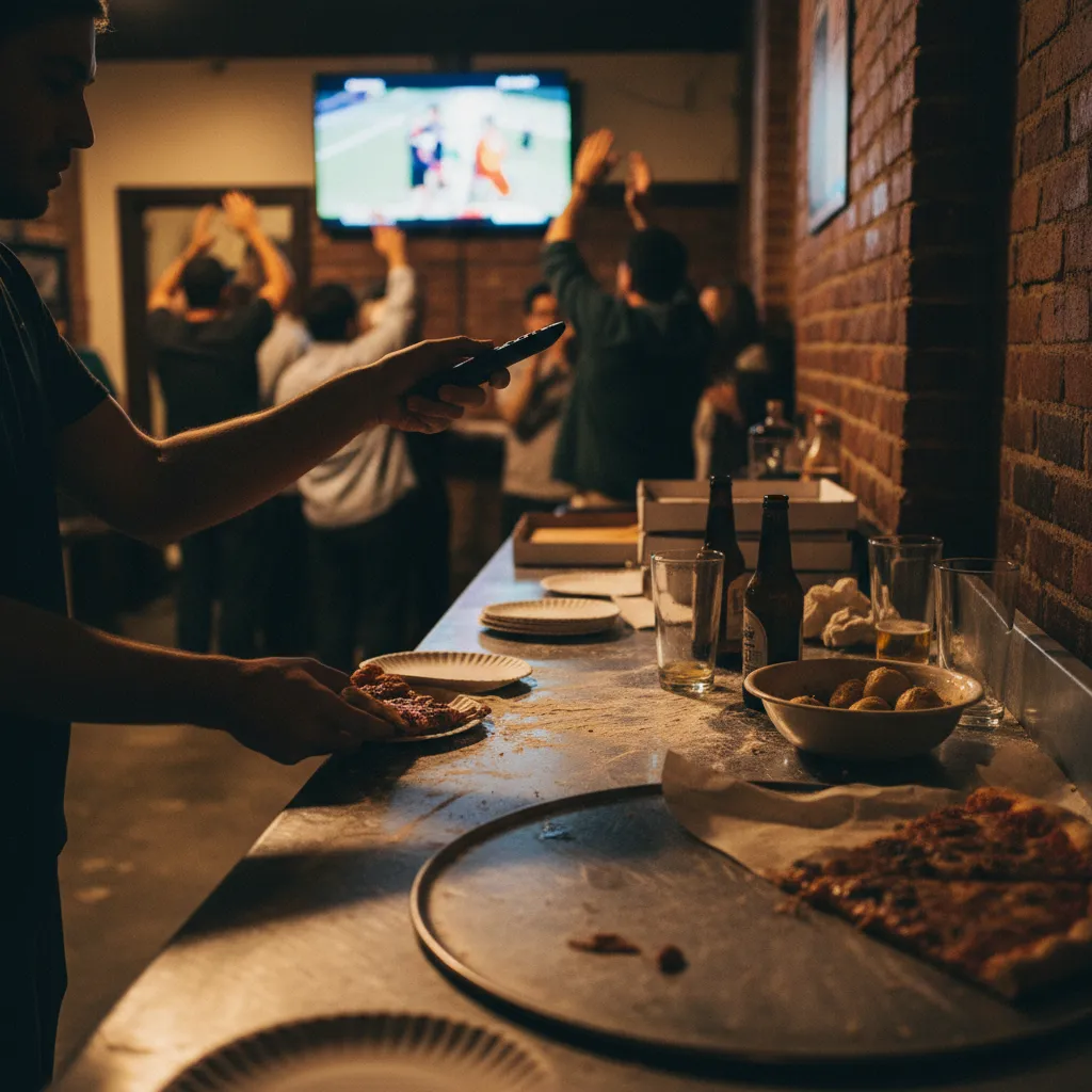 Editorial scene for Best Late-Night Pizza In LA By Neighborhood in LA.