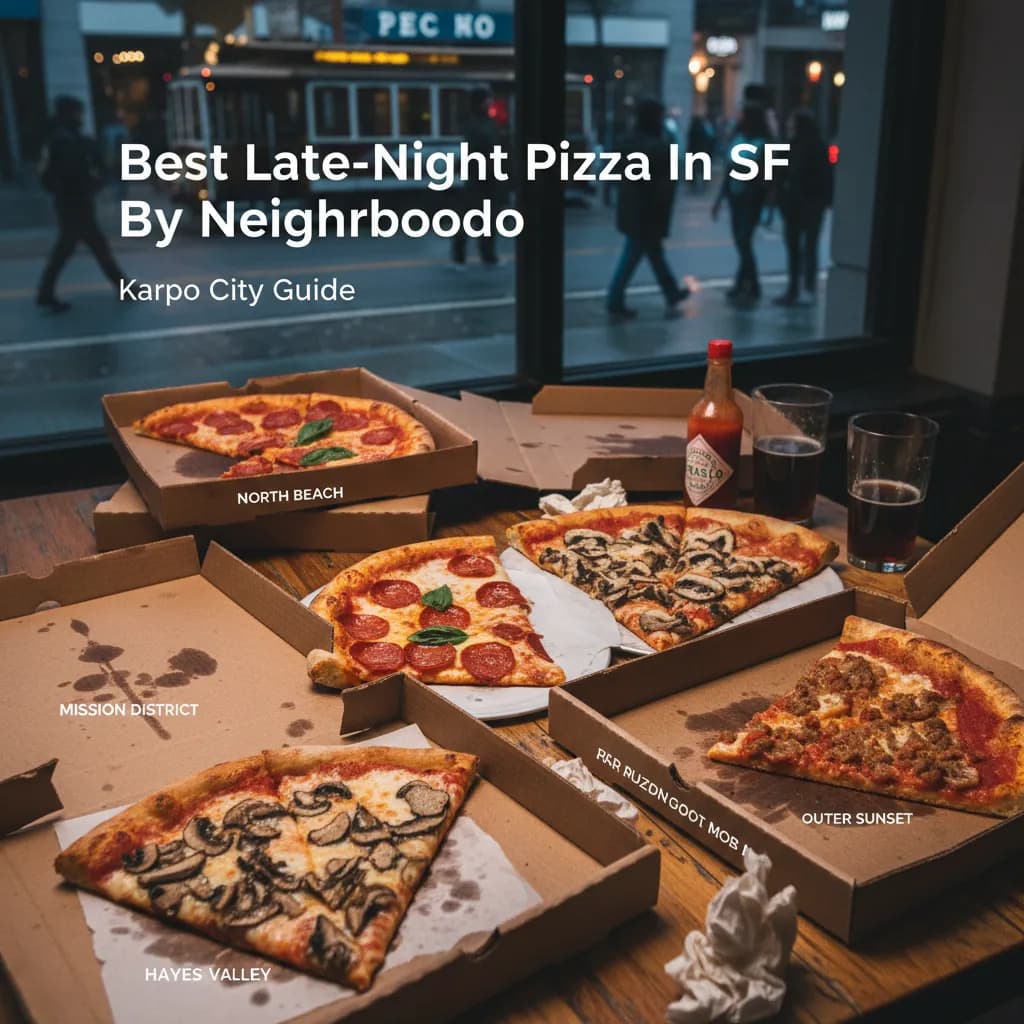 Local route detail for Best Late-Night Pizza In SF By Neighborhood in SF.