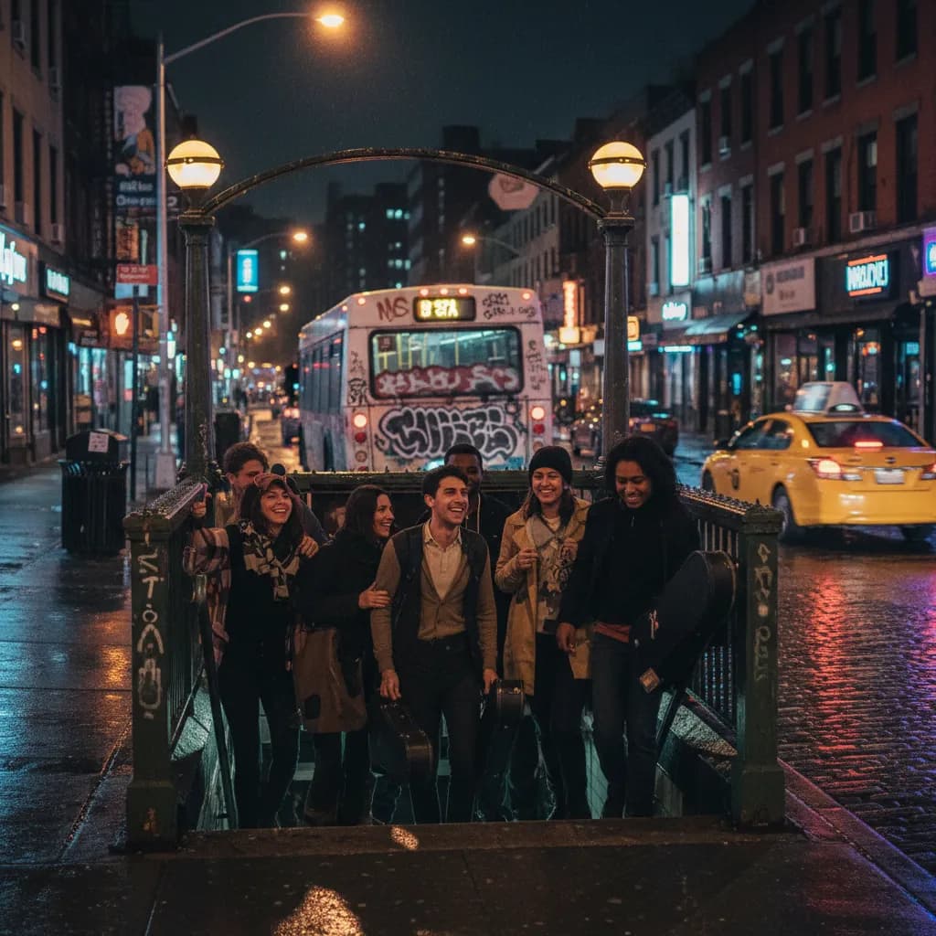 Editorial scene for Best Live Music Bars In Brooklyn For Casual Nights in NYC.