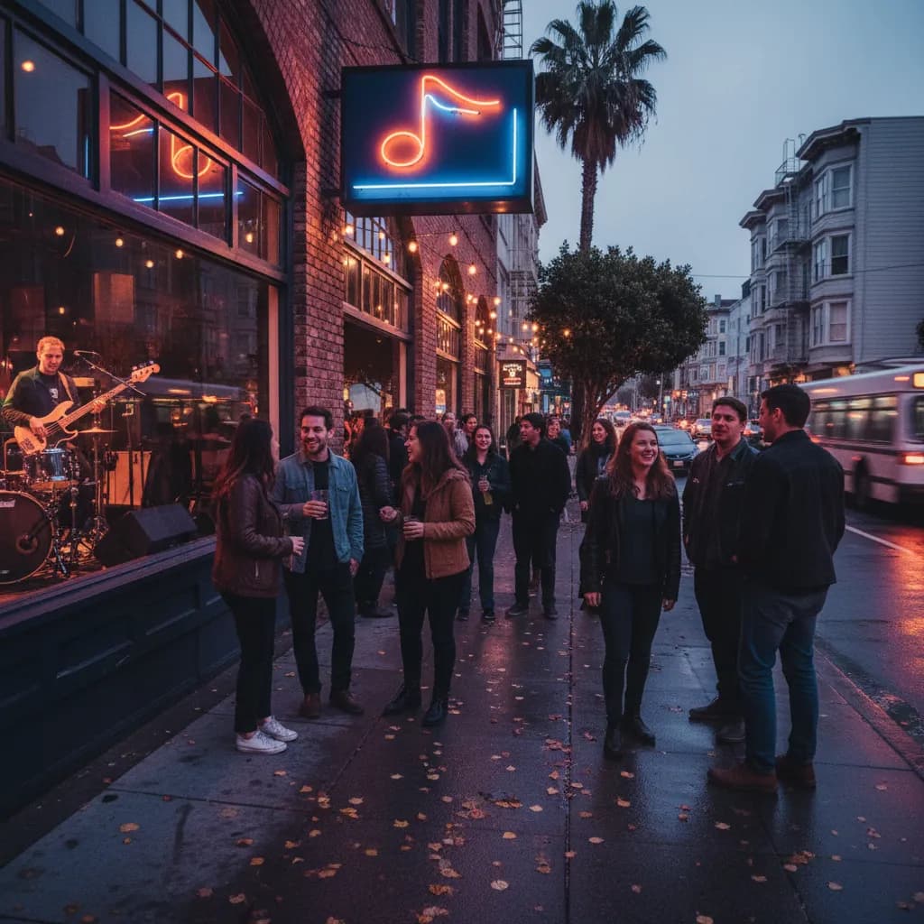Cover image for Best Live Music Bars In Mission For Casual Nights in SF.