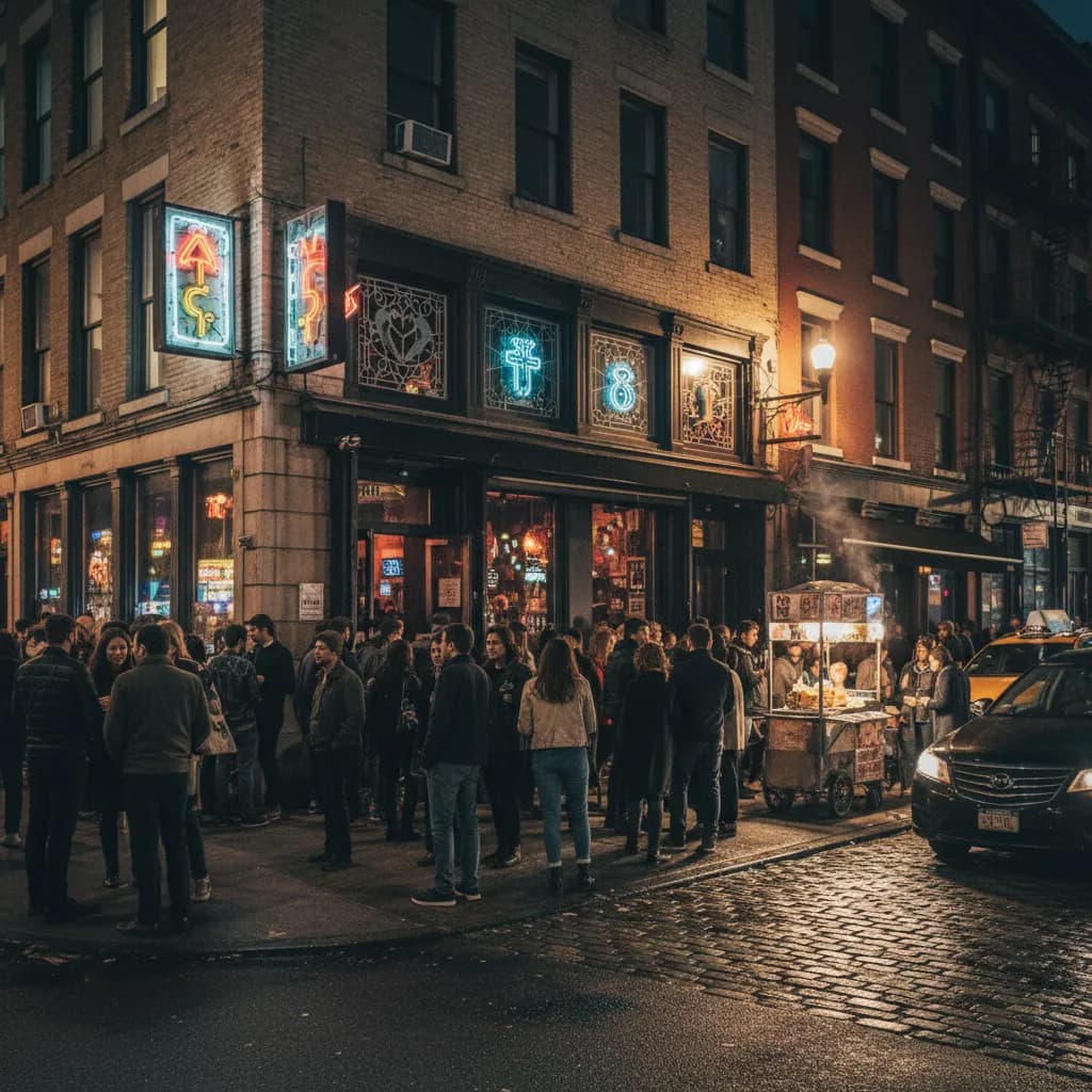 Local route detail for Best Lower East Side Bars For Weeknight Plans in NYC.