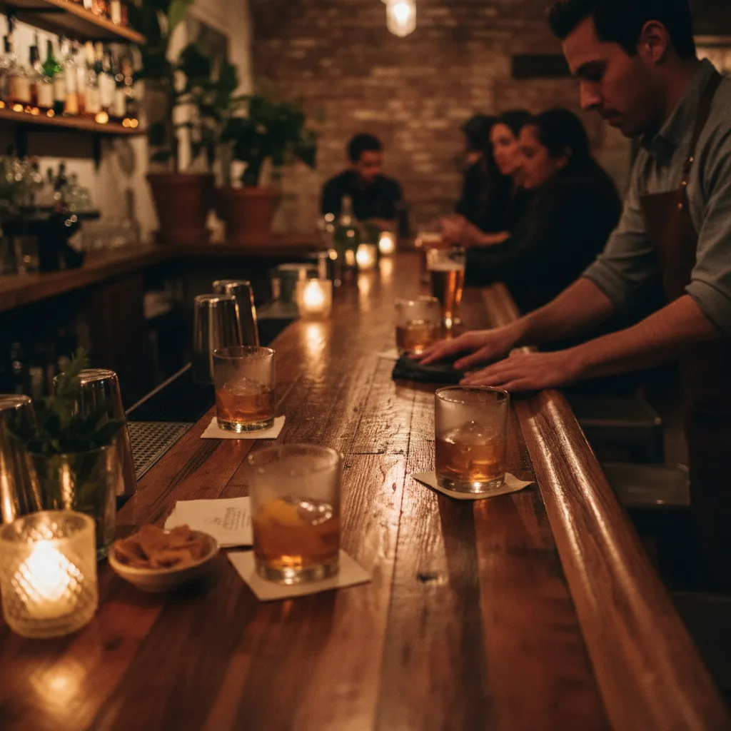 Editorial scene for Best Low-Key Bars In LA For Weeknight Plans in LA.