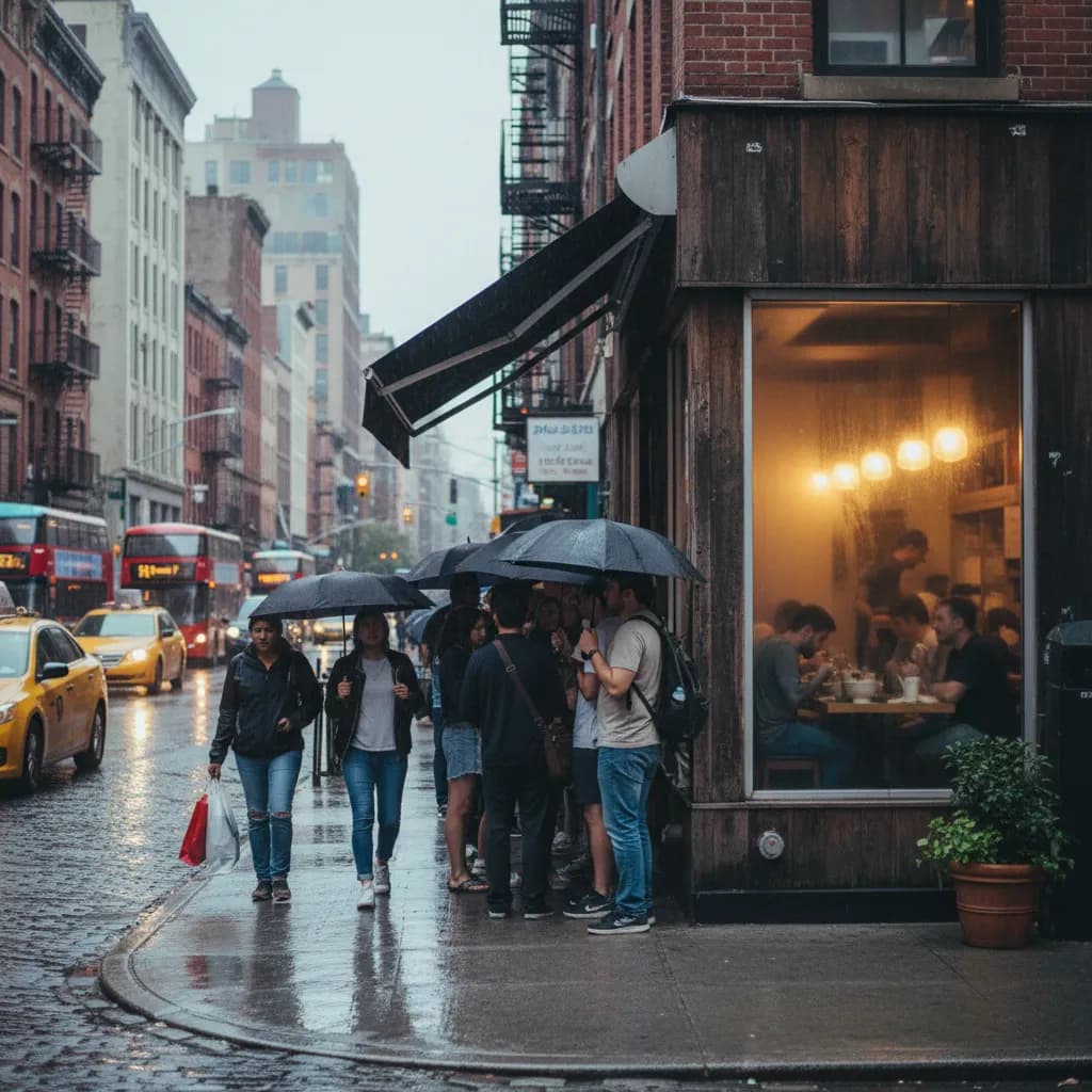 Local route detail for Best Ramen In NYC For Rainy Summer Weekend Plans in NYC.