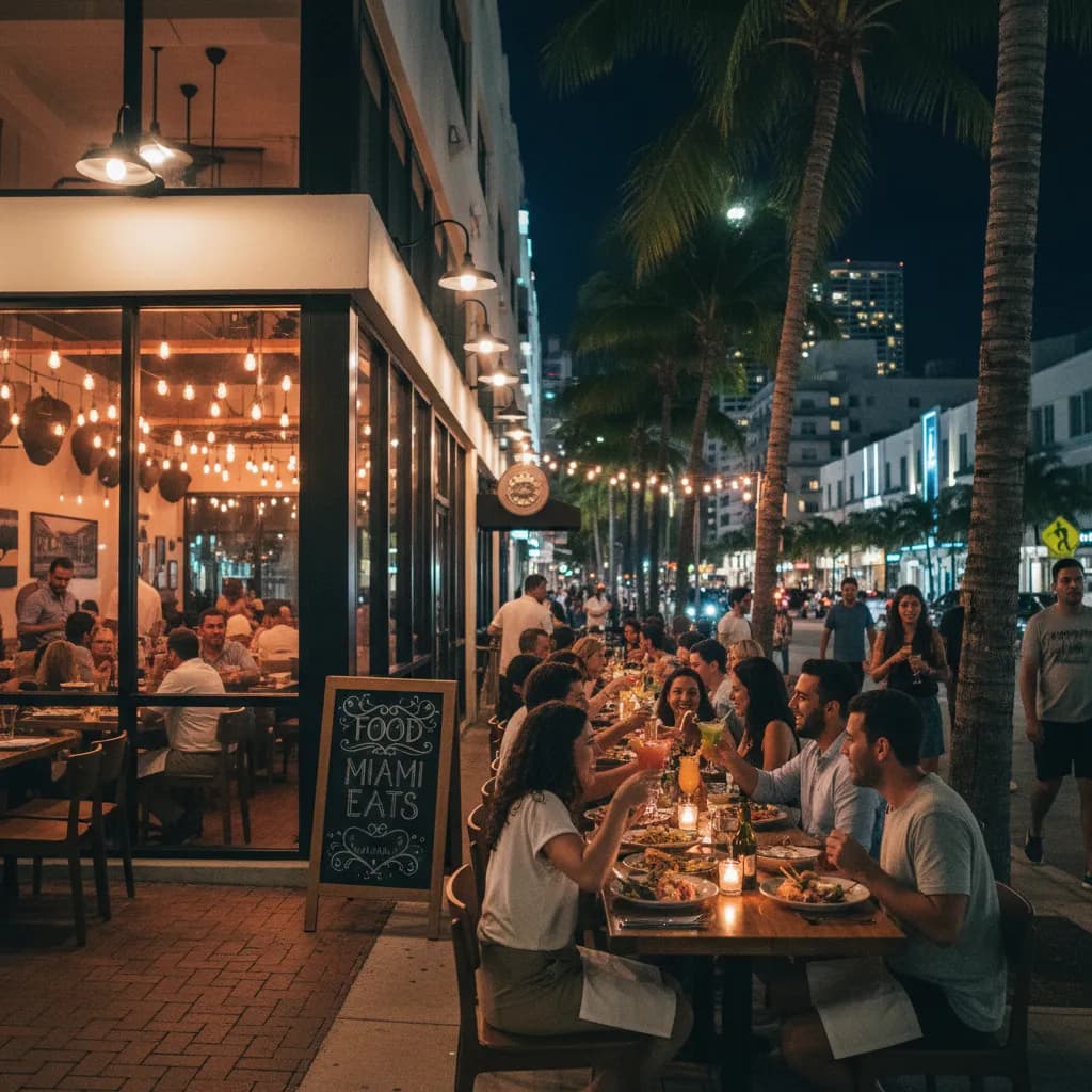 Editorial scene for Best Restaurant Weeks And Food Deals In Miami in Miami.