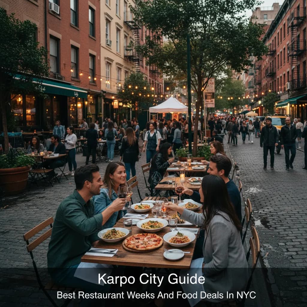 Local route detail for Best Restaurant Weeks And Food Deals In NYC in NYC.