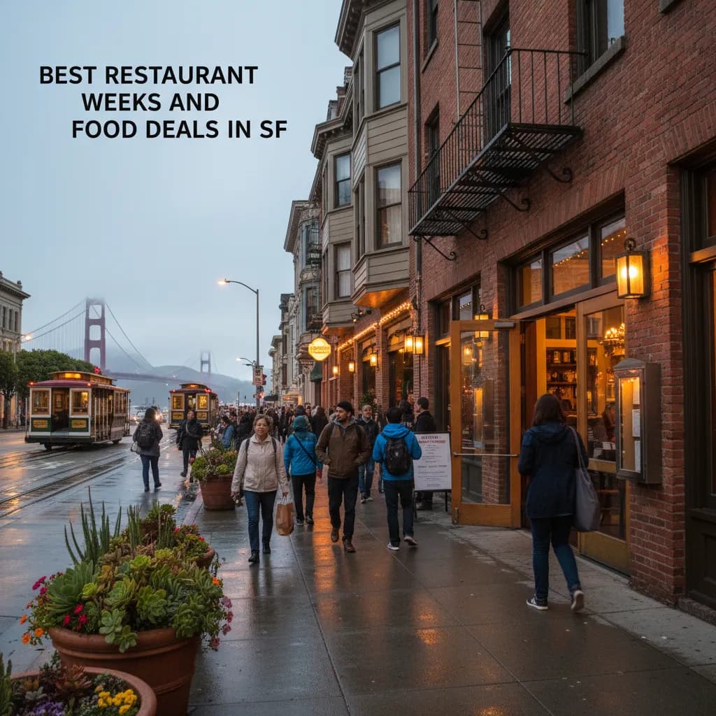 Local route detail for Best Restaurant Weeks And Food Deals In SF in SF.