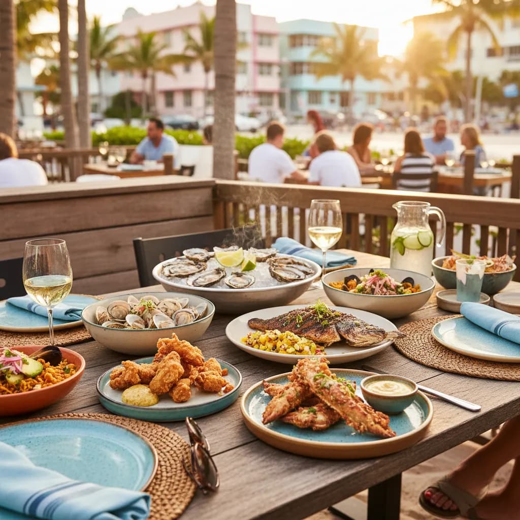 Cover image for Best Seafood Dinners In Miami After Beach Days in Miami.