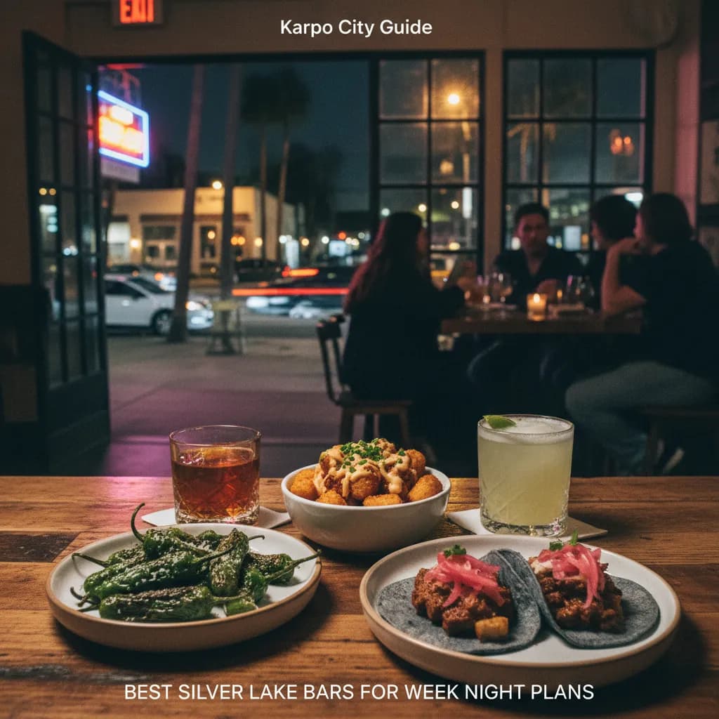 Local route detail for Best Silver Lake Bars For Weeknight Plans in LA.