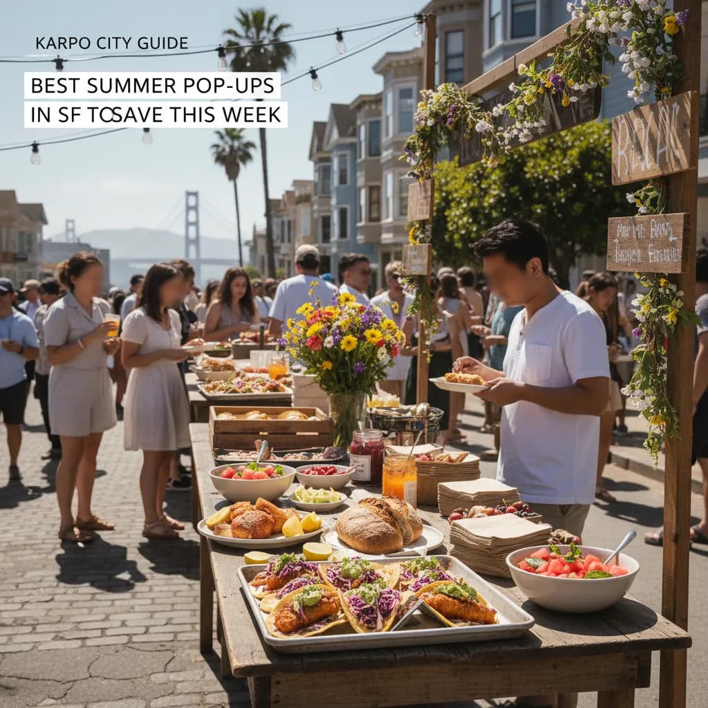 Cover image for Best Summer Pop-Ups In SF To Save This Week in SF.