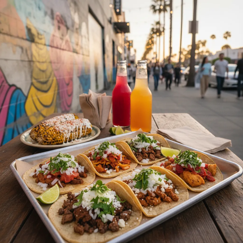 Local route detail for Best Tacos In Los Angeles For Weekend Food Crawls in LA.