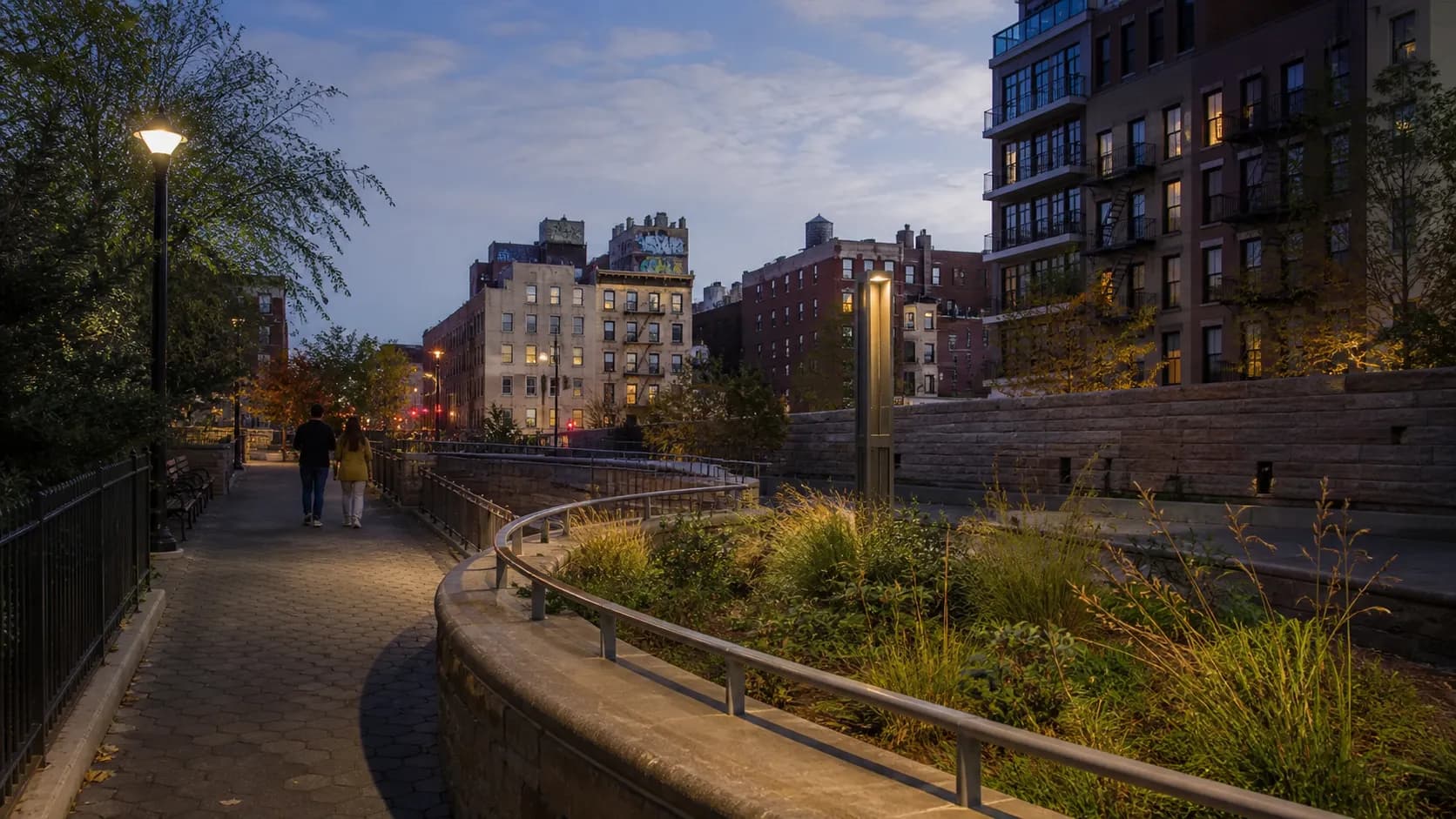 Realistic city scene for duke energy power outage: A NYC Plan for Lower East Side
