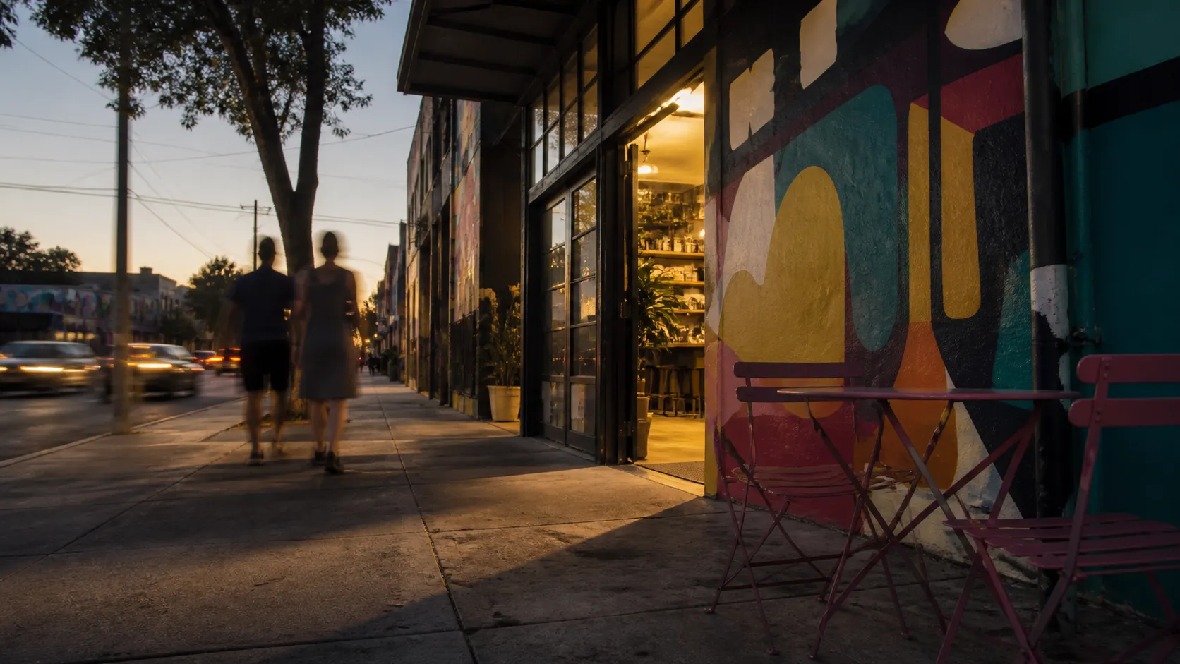 Realistic city scene for monterrey vs nashville: A Different Wynwood Plan in Miami image 3