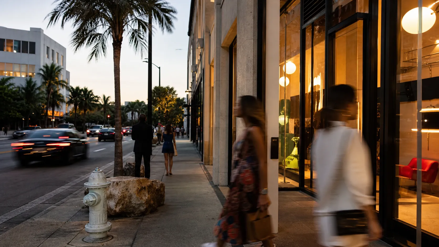 Realistic city scene for 2026 super el nino forecast: A Different Design District Plan in Miami image 3