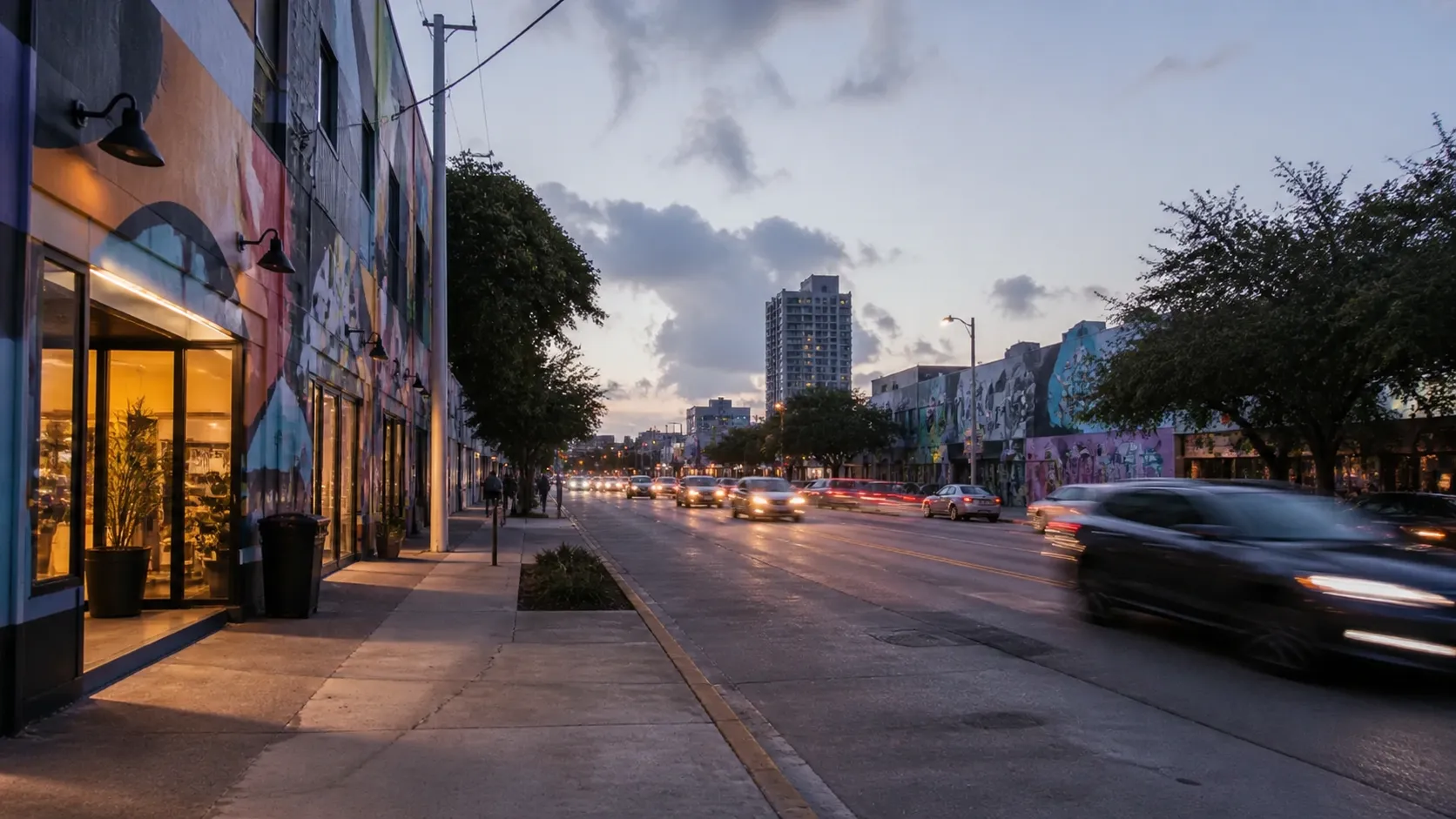 Realistic city scene for Where ben jones Meets a Better Miami Afternoon image 3