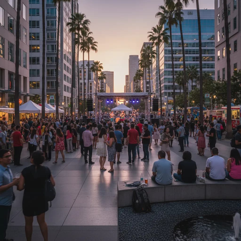 Editorial scene for LA Concerts This Week For Last-Minute Summer Nights in LA.