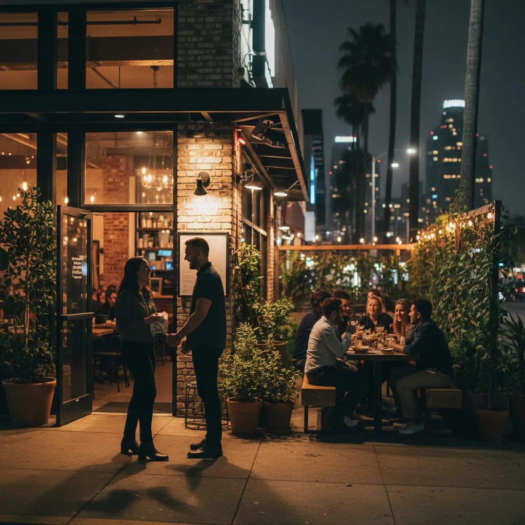 Local route detail for LA Date Night Restaurants That Still Feel Fun in LA.