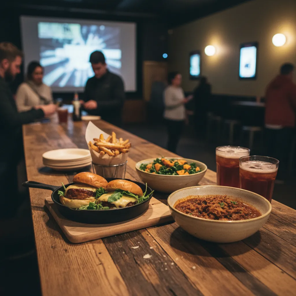 Cover image for LA Indie Movie Nights With Dinner Plans in LA.