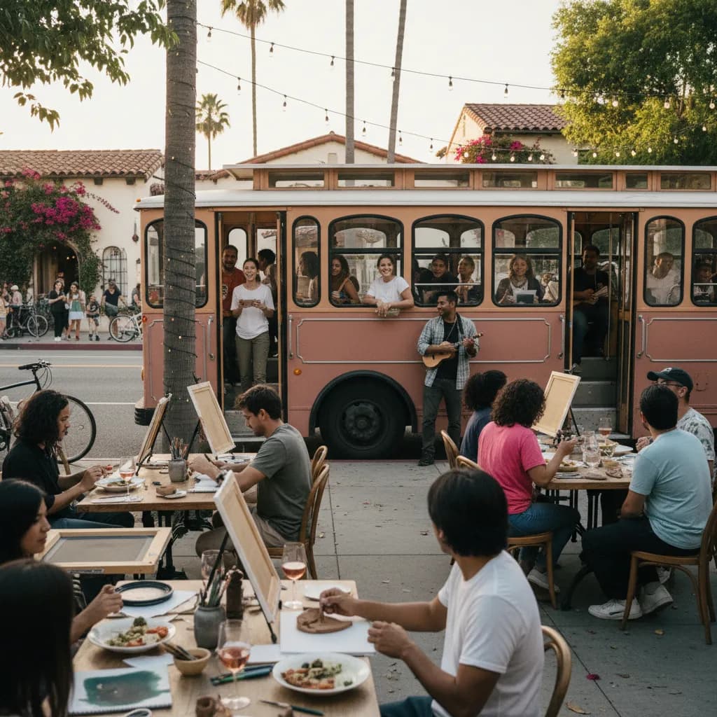 Cover image for LA Outdoor Dining Spots For Warm Summer Evenings in LA.