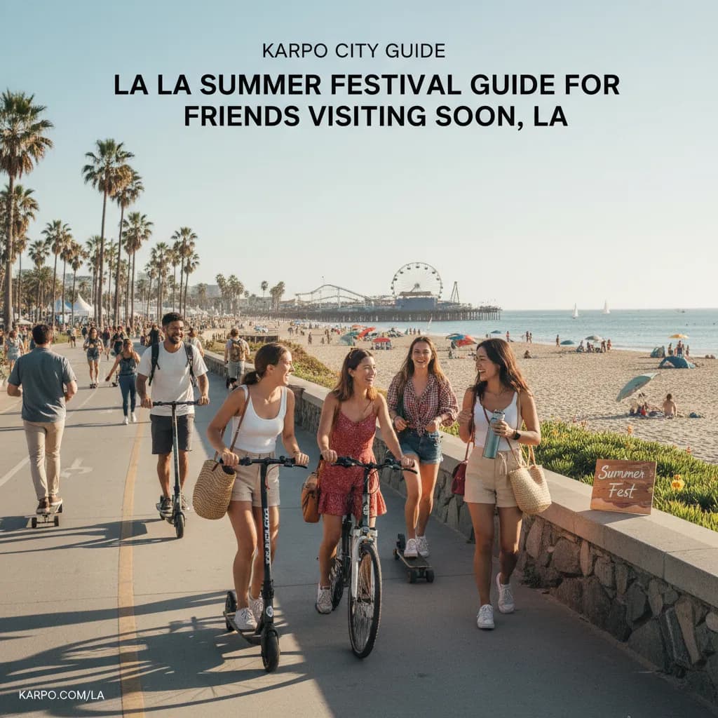 Cover image for LA Summer Festival Guide For Friends Visiting Soon in LA.