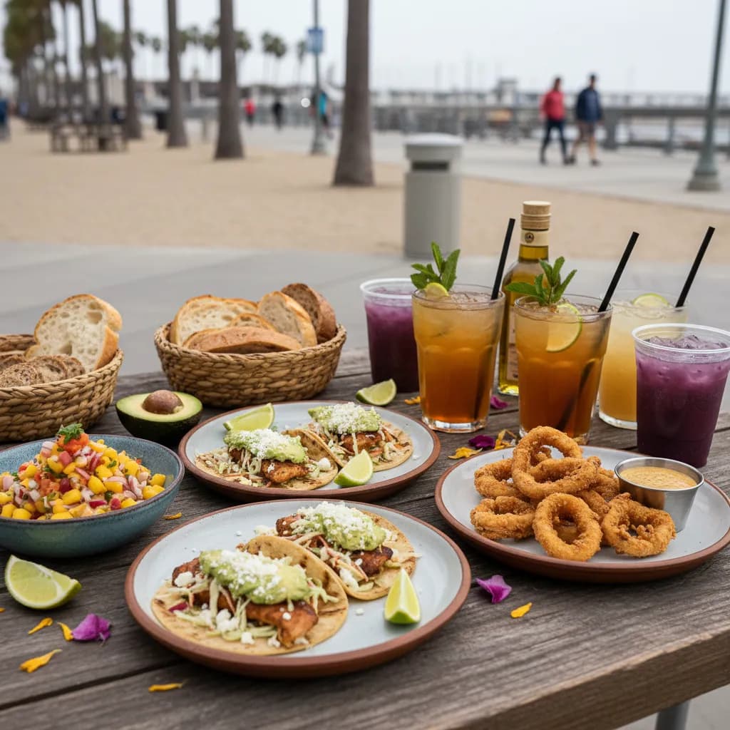 Editorial scene for LA Waterfront Walks With Food Stops And Drinks in LA.