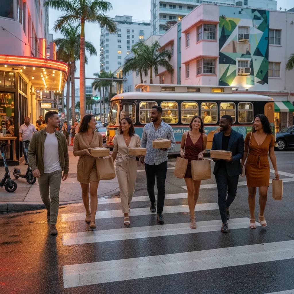 Cover image for Miami Group Dinner Spots Before Shows And Concerts in Miami.
