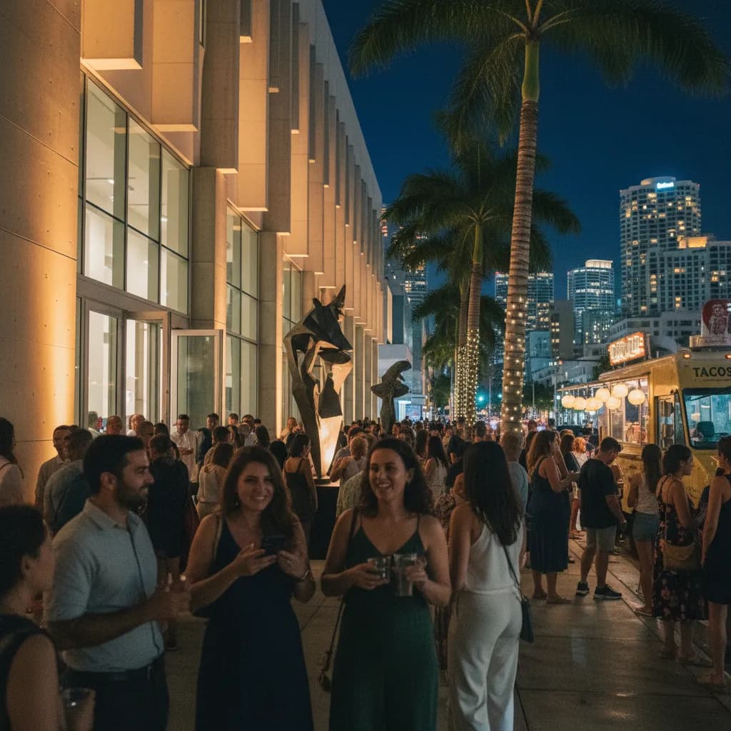 Local route detail for Miami Museum Nights And After-Hours Events This Month in Miami.