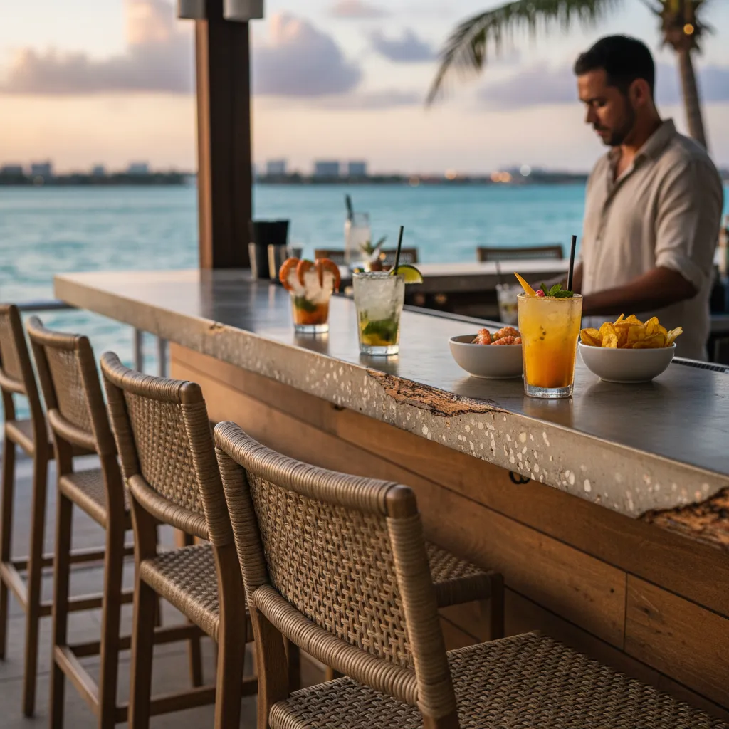 Local route detail for Miami Waterfront Dining For Casual Summer Evenings in Miami.
