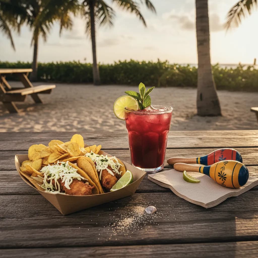 Editorial scene for Miami Weekend Plan: Music, Beaches, And Cheap Eats in Miami.
