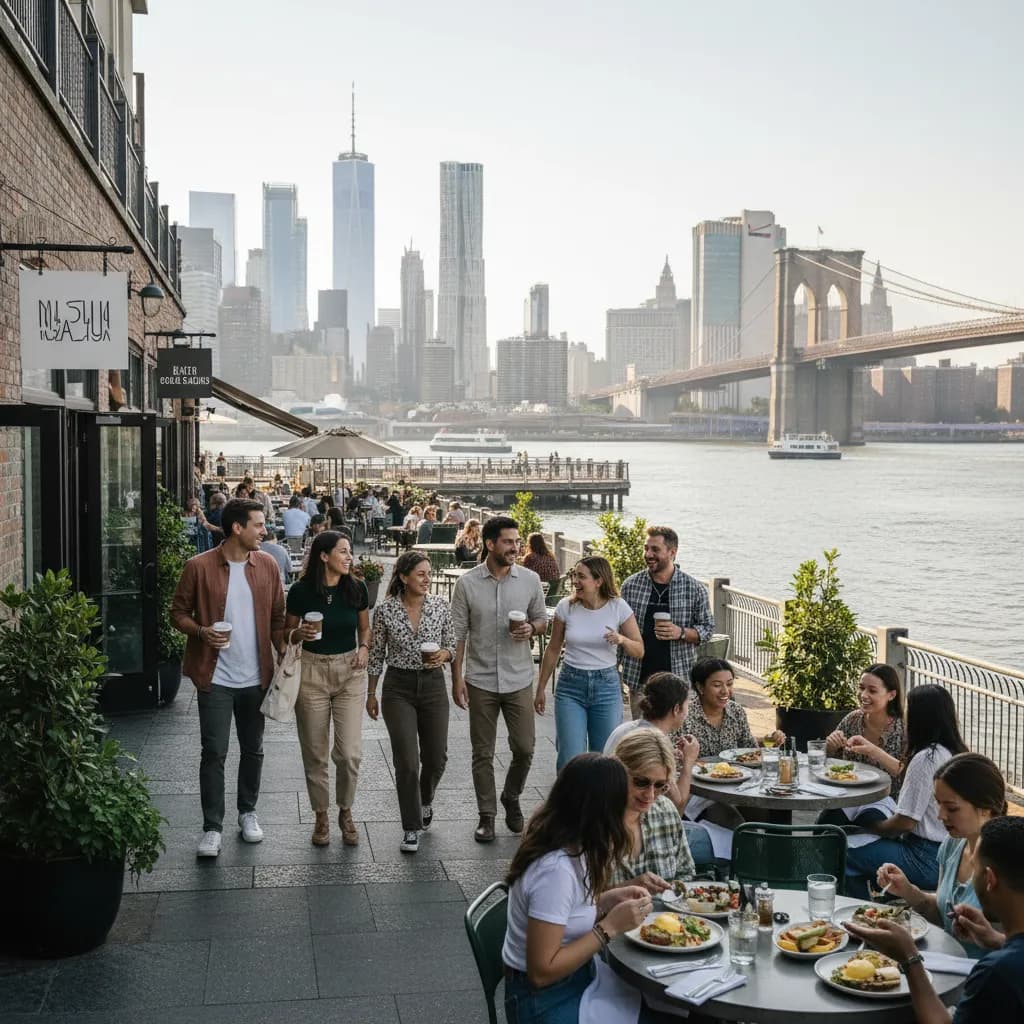 Cover image for NYC Brunch Spots For Groups Without Reservation Drama in NYC.