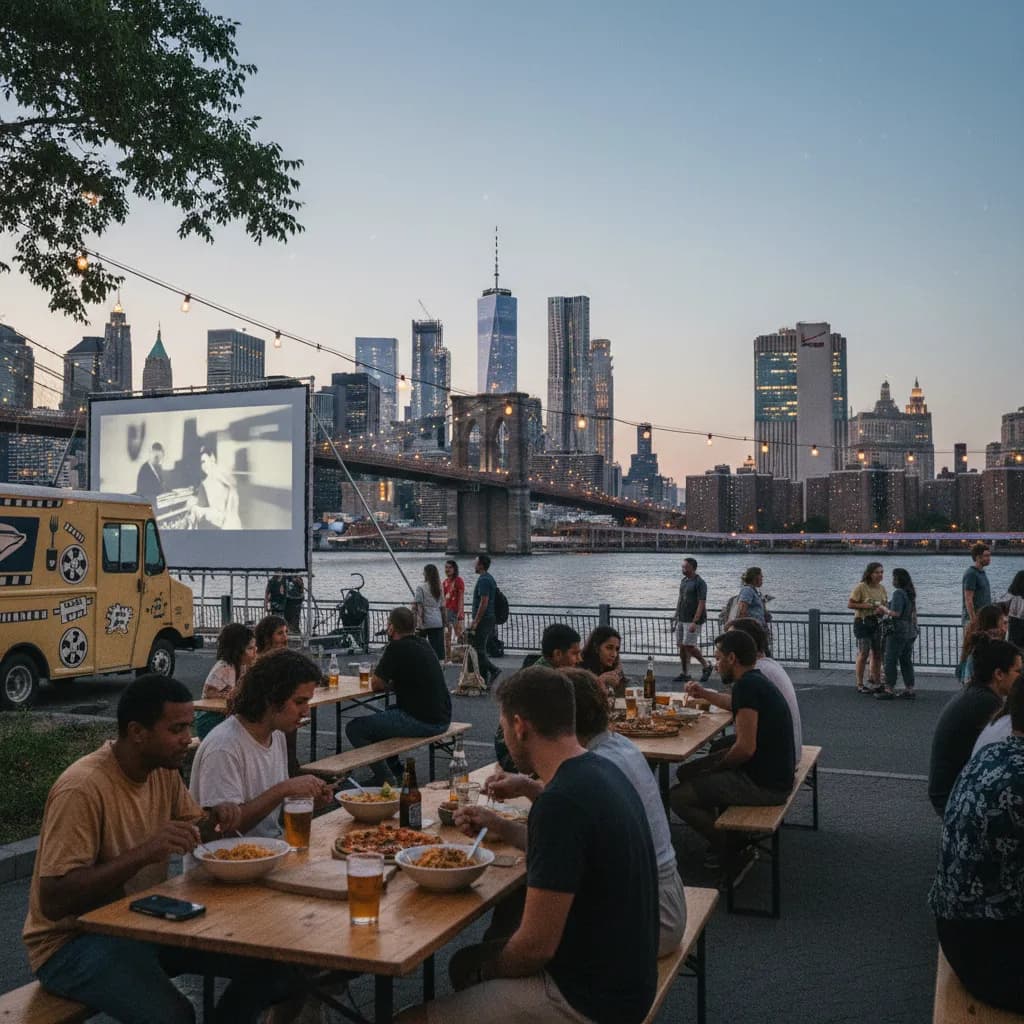 Local route detail for NYC Indie Movie Nights With Dinner Plans in NYC.
