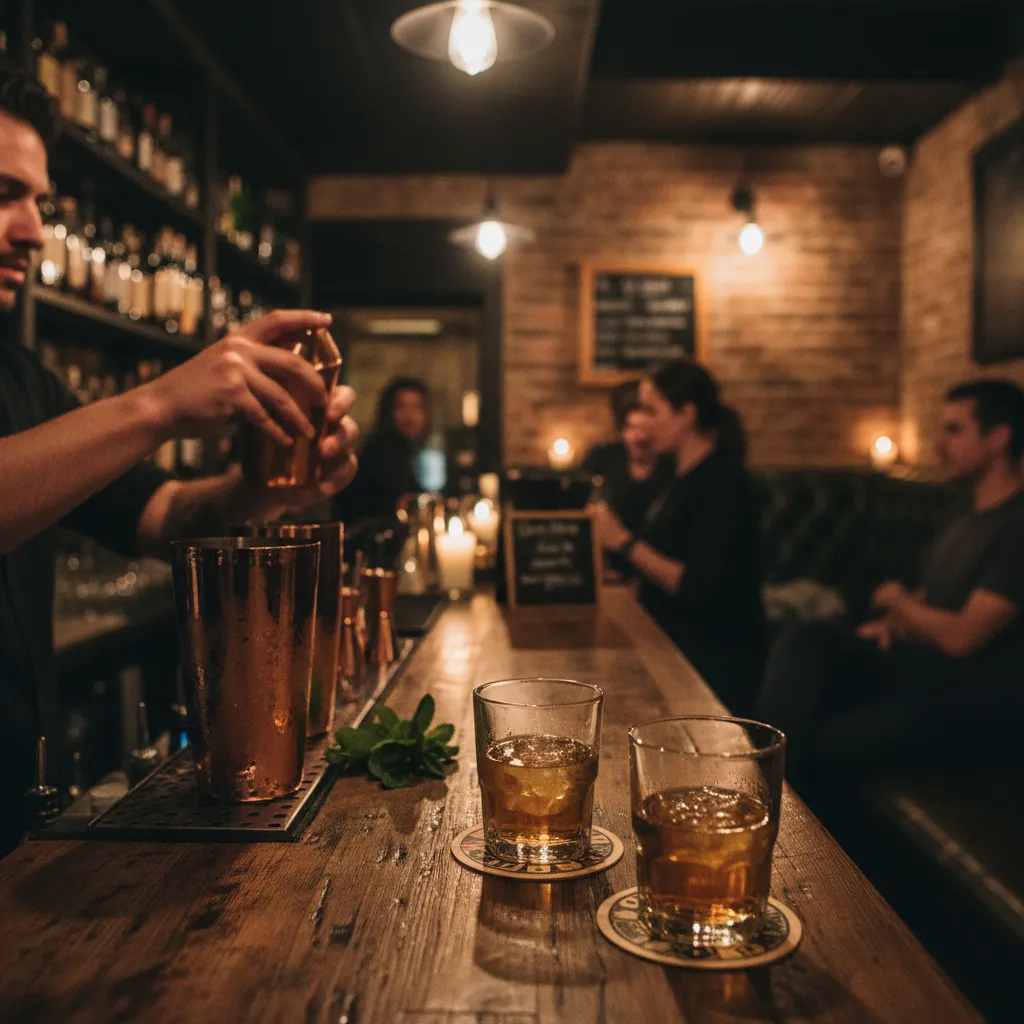 Local route detail for NYC Speakeasy Bars For Low-Key Summer Nights in NYC.