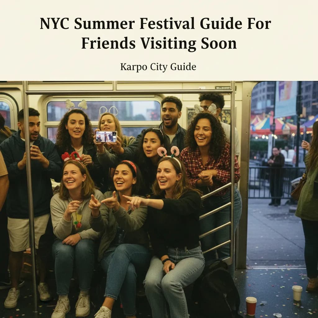 Cover image for NYC Summer Festival Guide For Friends Visiting Soon in NYC.